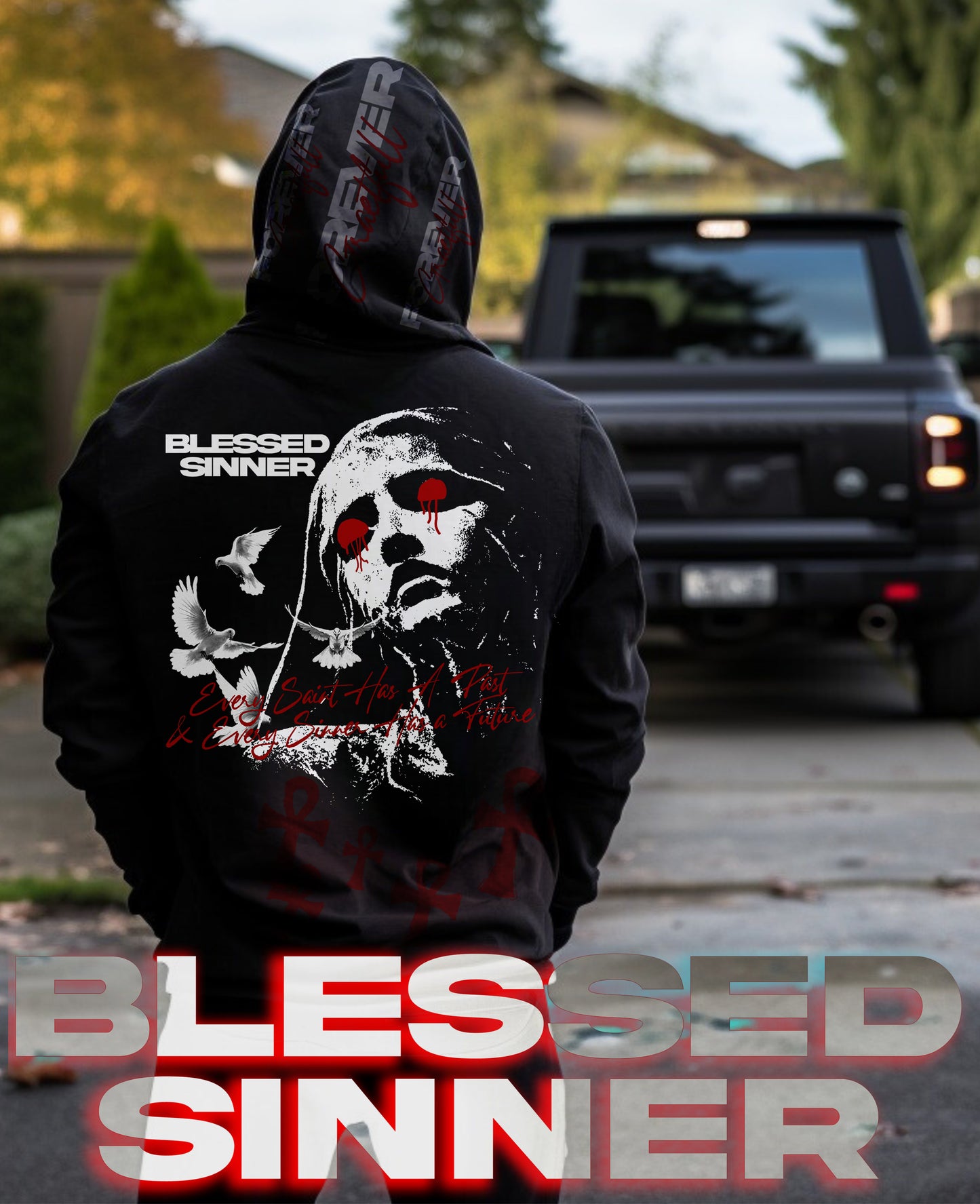ForEver Black Hoodie