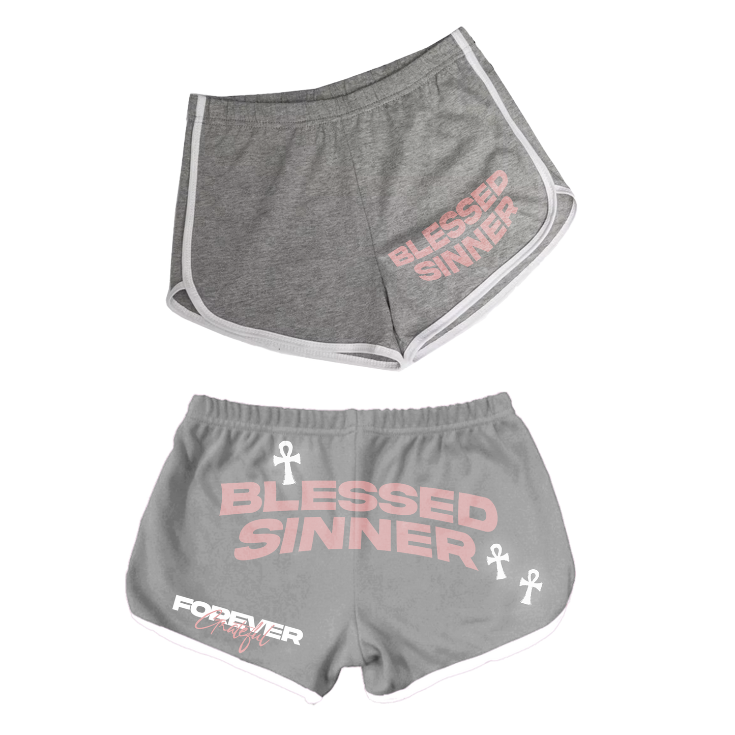 Blessed Sinner Woman's Gym Shorts