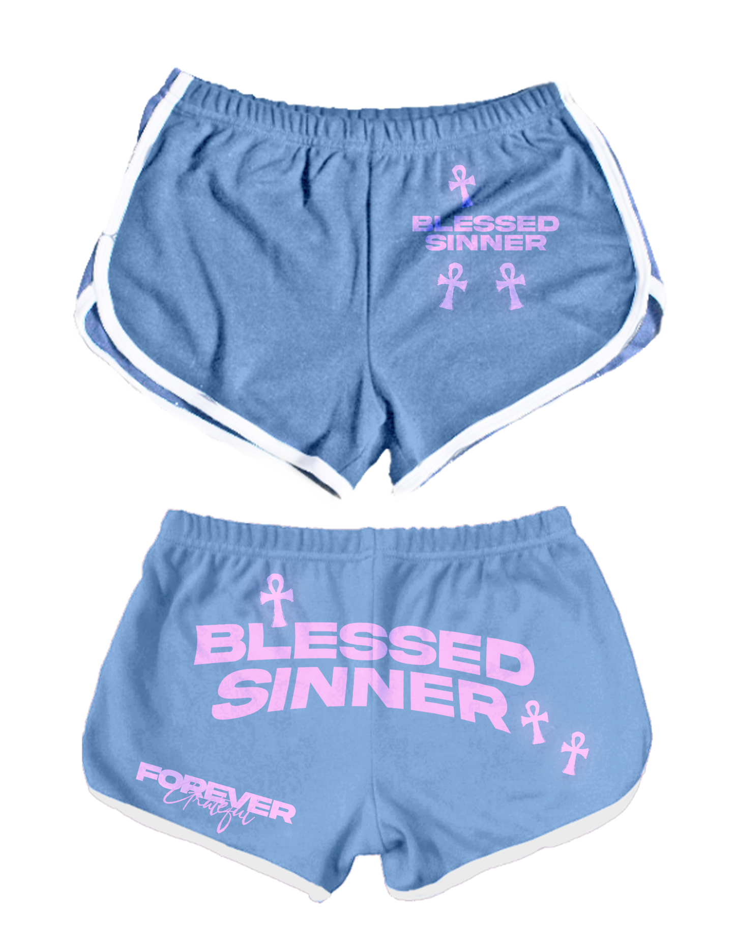 Blessed Sinner Woman's Gym Shorts